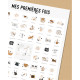 Kit affiche à dater - Mes première fois version Papa(s)