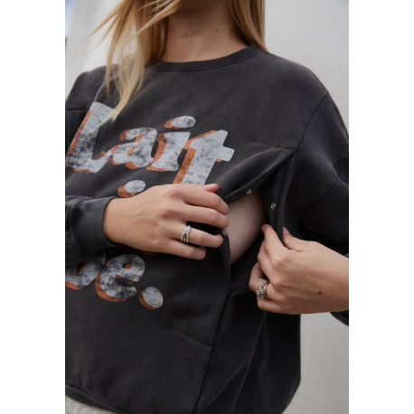 Sweat d'allaitement Lait it be - Taille L