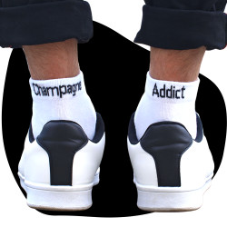 Chaussettes Champagne addict Blanc - 41/46
