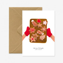 Carte Christmas cookies