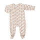Combinaison avec pieds 3mois Californian poppy