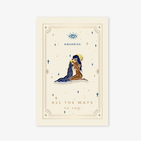 Pins Aquarius