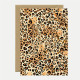 Carte Happy Bday leopard