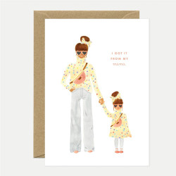 Carte Mama daughter