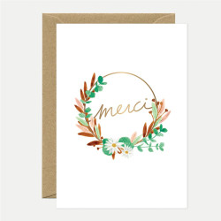 Carte Merci couronne