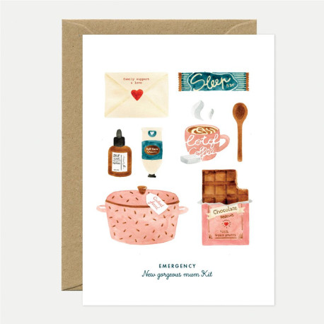 Carte new mum kit