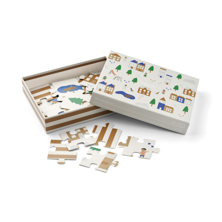 Puzzle Jimmie Downtown Multi mix