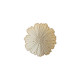 Pin's marguerite doré