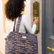 Sac à langer Waterproof Hyde park - Blue waves
