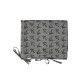 Housse de matelas 60*100cm - grey/black