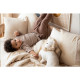 Coussin Lion blanc