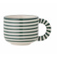 Tasse Carim - Rayures vertes