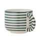 Tasse Carim - Rayures vertes