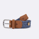 Ceinture bleu chiné