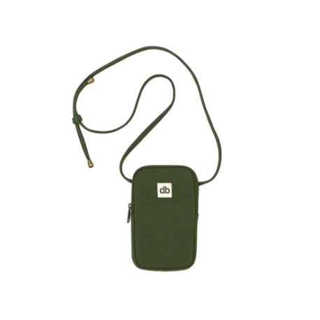 Pochette pour téléphone - olive