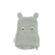 Gant de toilette - Hippo dove blue