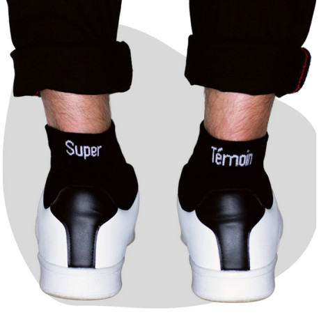Chaussettes Super témoin Noir - 41/46
