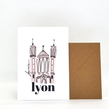 Carte Lyon - Fourvière
