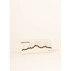 Silhouette du Mont Blanc - Mini noir