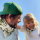 Big foulard Happy - cactus Papa