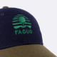 Casquette laine choco/navy