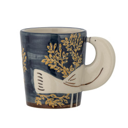 Tasse Hezha oiseau bleu