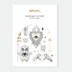 Set de tattoos Esoteric
