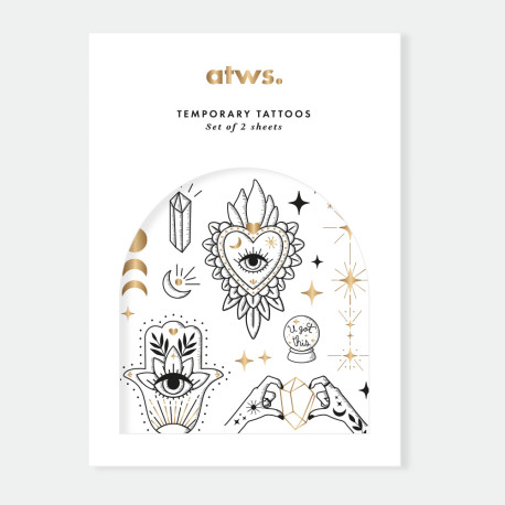 Set de tattoos Esoteric