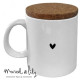 Mug avec couvercle Maman love
