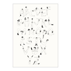 Affiche A2 nude abc