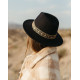 Chapeau Jim Navy géométrique - L