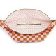 Sac banane damier - Strawberry/caramel