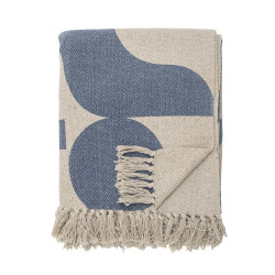 Plaid Agno bleu