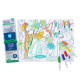 Set en silicone à colorier + 5 feutres - Forêt amazonienne