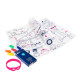 Set en silicone à colorier + 5 feutres - Dream van