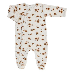 Combinaison avec pied Velours Star Anise 3 mois