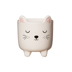 Mini pot chat sur pieds