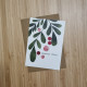 Carte de Noël - Gui