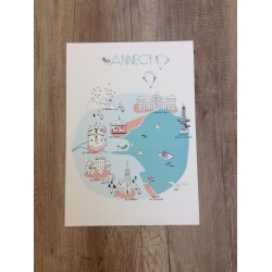 Affiche Annecy