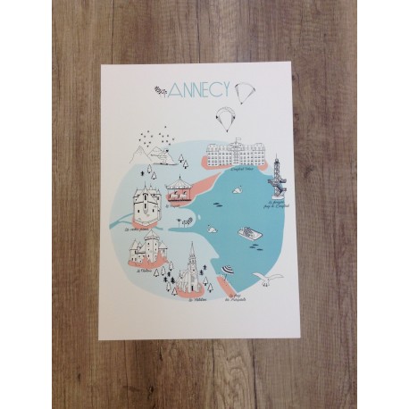 Affiche Annecy
