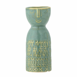Vase personnage haut - embla vert