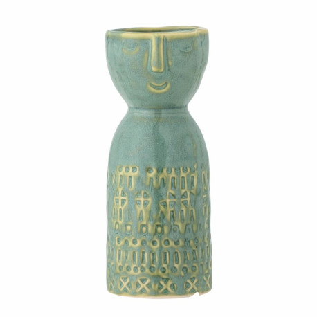Vase personnage haut - embla vert