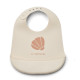 Bavoir en silicone - Shell