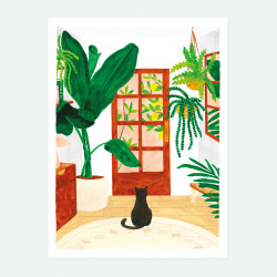 Affiche small Miss you cat