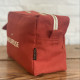 Grande trousse de toilette tangerine - "Amoureuse"