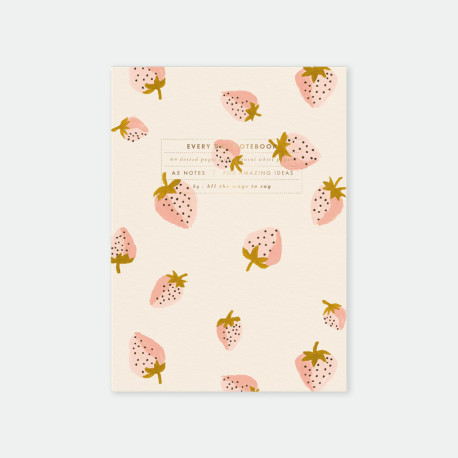 Carnet A5 Strawberries