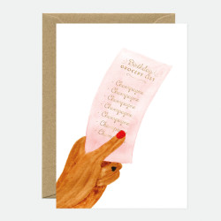 Carte Birthday list