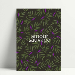 Carte Amour sauvage