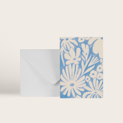 Carte Parfum ciel "merci"