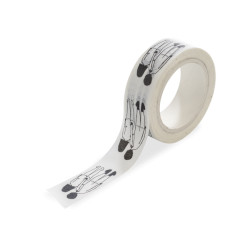 Masking tape Couple nu de dos